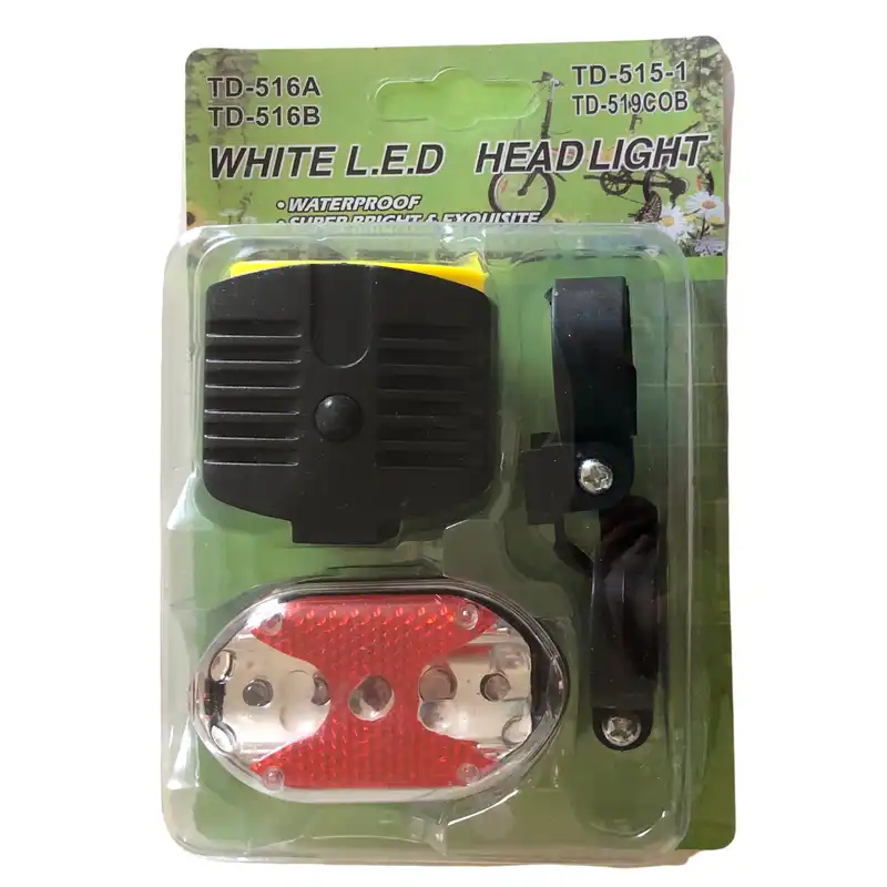 چراغ جلو و عقب دوچرخه مدل 22 بسته 2 عددی