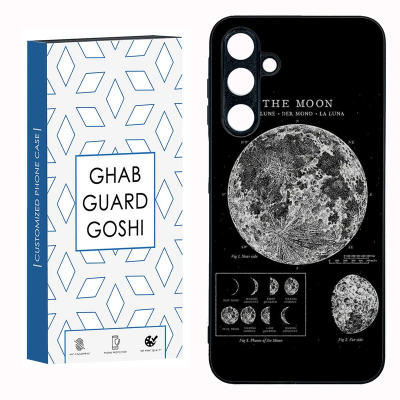 کاور قاب گارد گوشی طرح ماه کد TPU-068 مناسب برای گوشی موبایل سامسونگ GALAXY A16