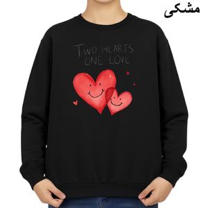 سویشرت زنانه مدل دوقلب کد v1 