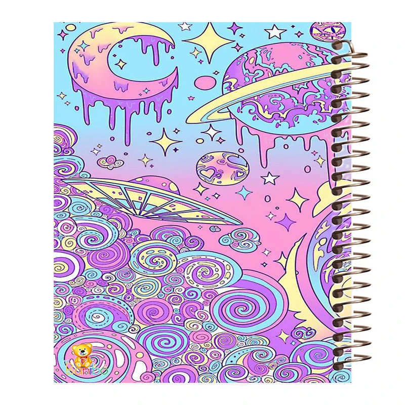 دفتر نقاشی 50 برگ بانیبو مدل کهکشانی کد 403