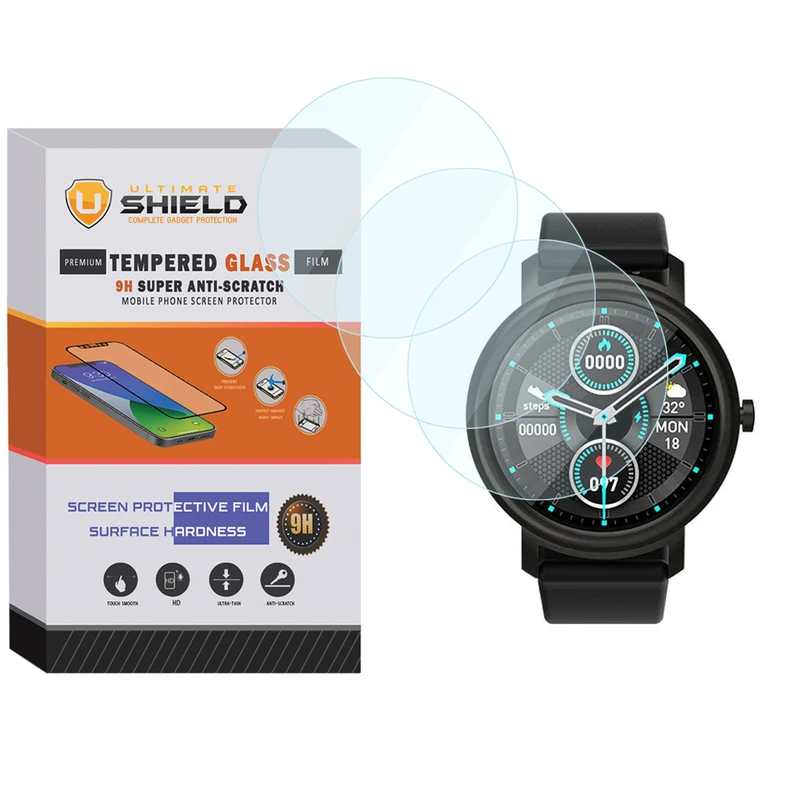 محافظ صفحه نمایش  آلتیمیت شیلد مدل SH-UL مناسب برای ساعت هوشمند میبرو Air بسته سه عددی