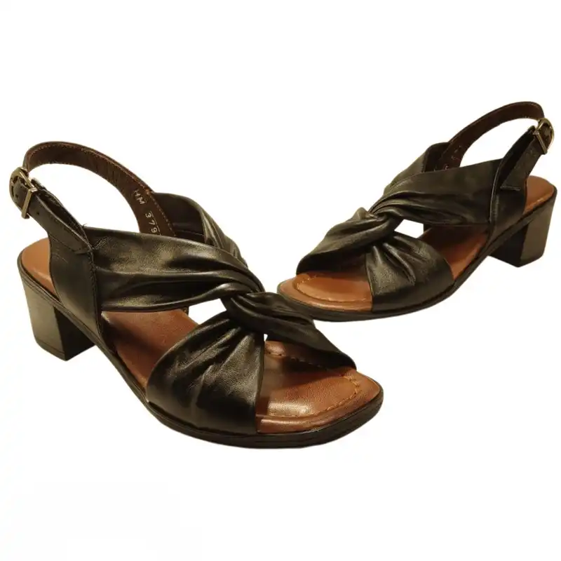 صندل زنانه مدل چرم طبیعی کد 630.1