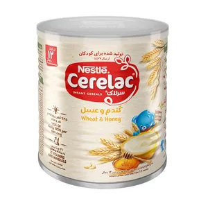 غذای کودک گندم و عسل به همراه شیر نستله - 400 گرم