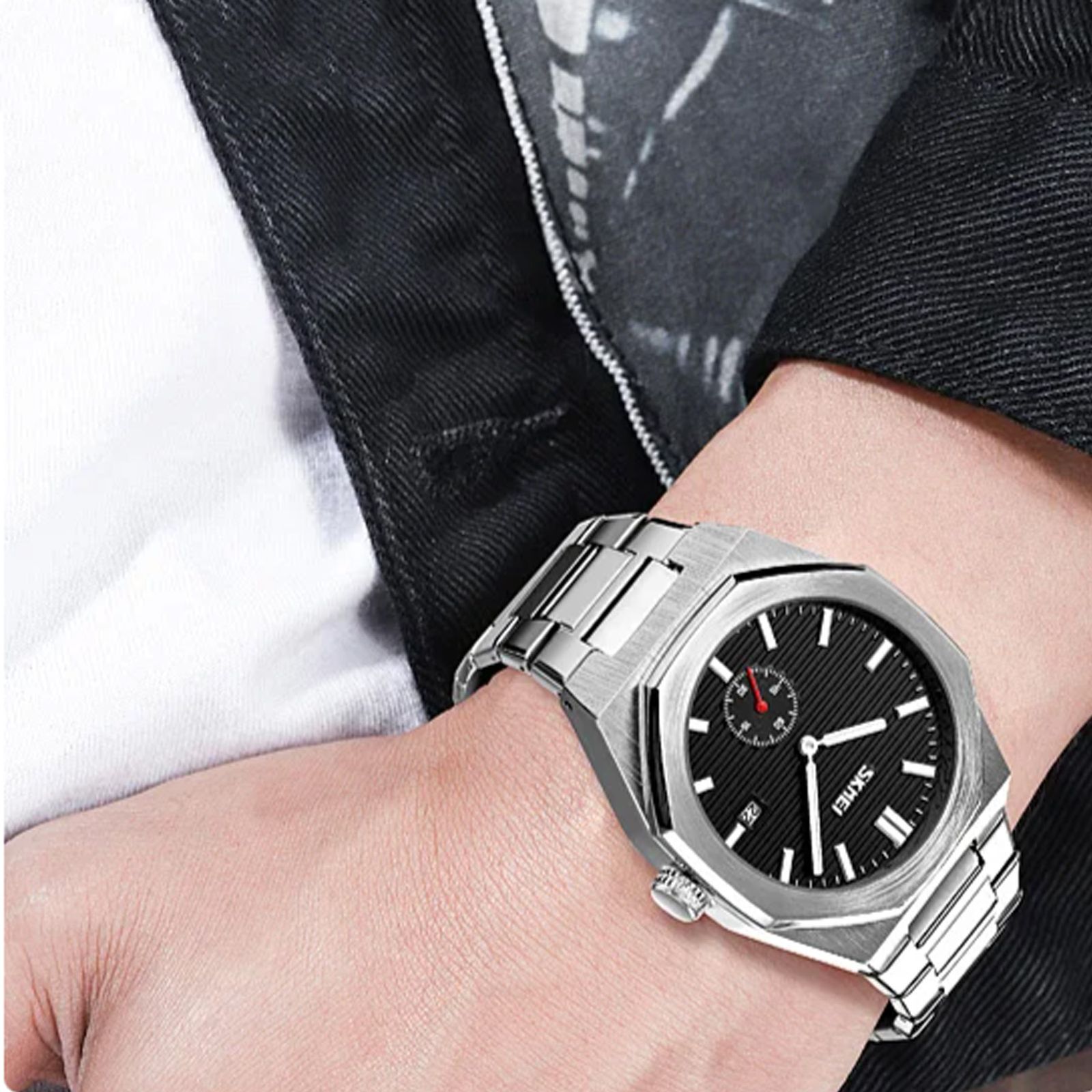 ساعت مچی عقربه‌ای مردانه اسکمی مدل 9262 SIBK -  - 9