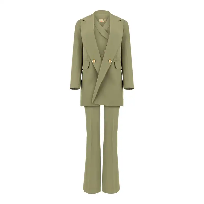 ست 3 تکه لباس زنانه السانا مدل تندیس کد 178519