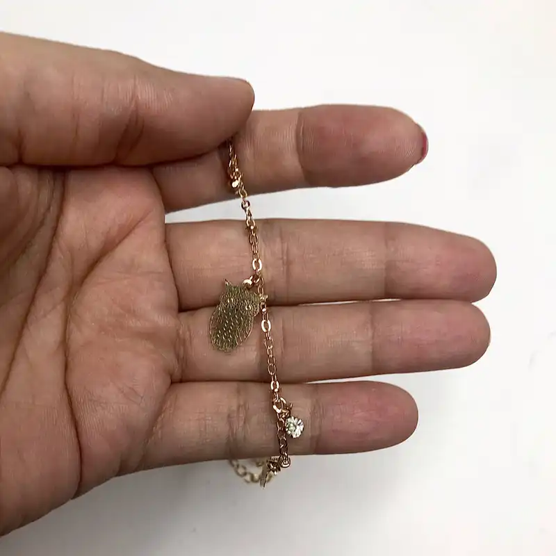 پابند زنانه مدل استیل جغد