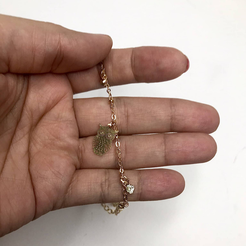 پابند زنانه مدل استیل جغد