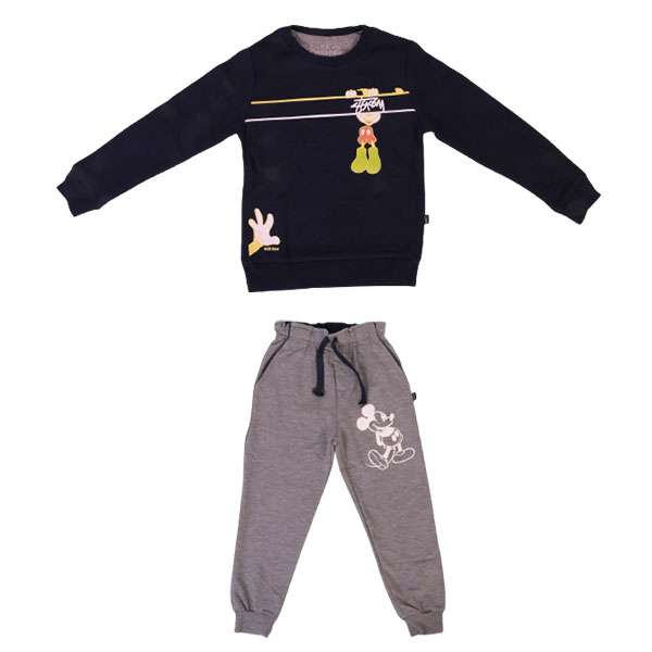 ست سویشرت و شلوار پسرانه زاراتو مدل nb657