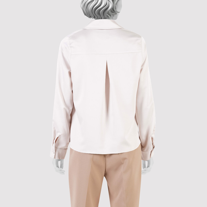 شومیز آستین بلند زنانه مدل 1040450 رنگ کرم