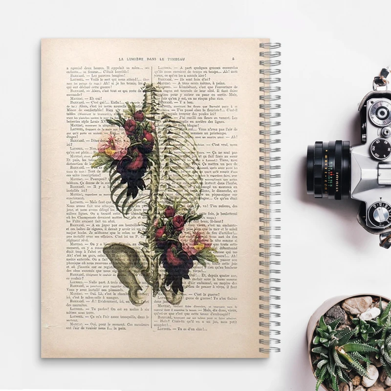 دفتر مشق 100 برگ مدل قفسه سینه طرح پزشکی