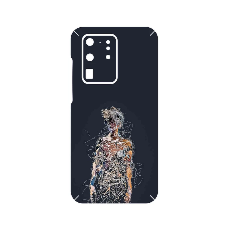 برچسب پوششی ماهوت مدل Strings Digital Art 1 مناسب برای گوشی موبایل سامسونگ Galaxy S20 Ultra