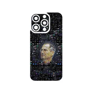 MAHOOT Collage of Steve Jobs 2 Cover Sticker for Apple iPhone 15 Pro