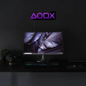 چراغ دیواری نئون دیزاین مدل Ps-Keys-BL_PR