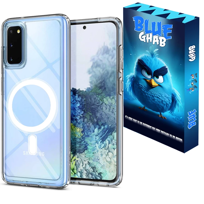 کاور بلو قاب مدل مگ سیف کد 01 مناسب برای گوشی موبایل سامسونگ Galaxy S20 Plus
