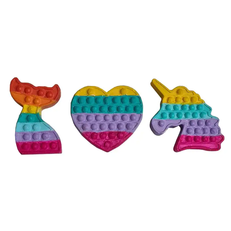 مجسمه مدل پاپت طرح سنگی مجموعه سه عددی