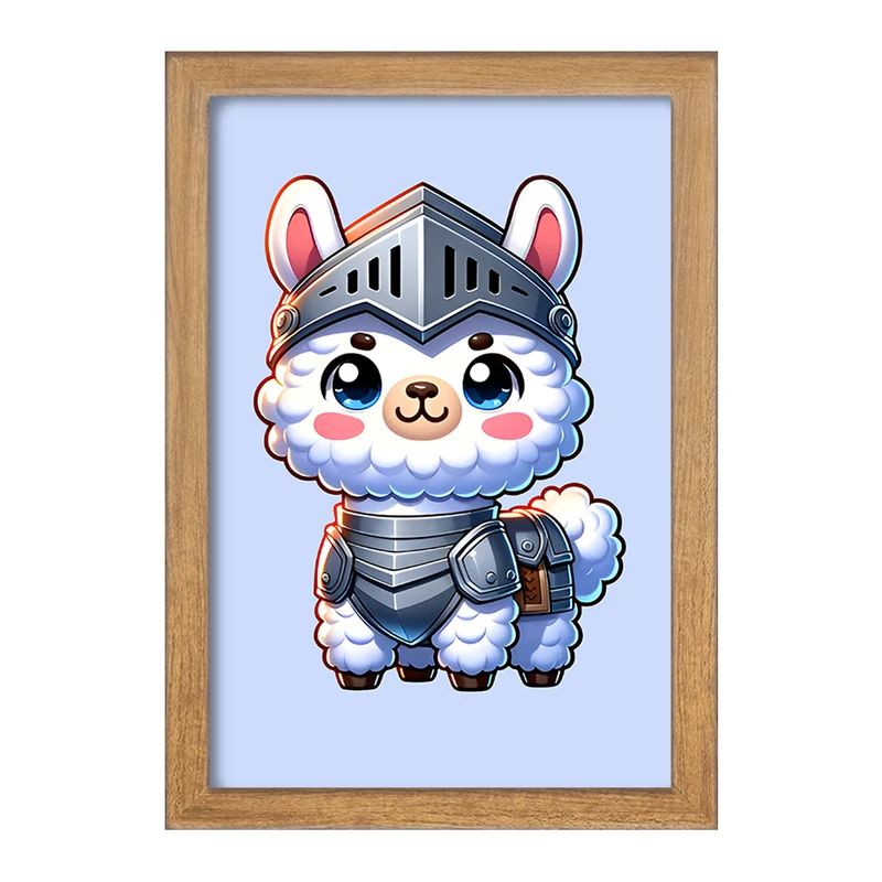 تابلو خندالو مدل لاما کیوت کد F7731