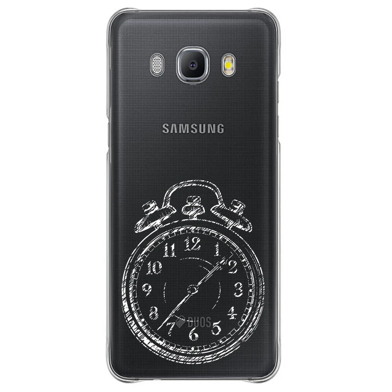 کاور مگافون طرح ساعت مدل C64-W مناسب برای گوشی موبایل سامسونگ Galaxy J5 2016 / J510