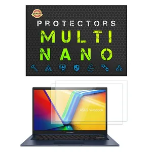 Multi Nano X-S2N Model Transparent Screen Protector For Asus VivoBook 14 X1404ZA 14 Inch 2024 Laptop Pack Of 2