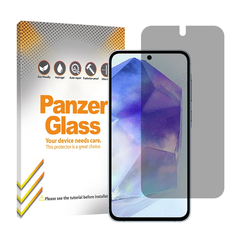 محافظ صفحه نمایش حریم شخصی پنزر گلس مدل Resistant مناسب برای گوشی موبایل سامسونگ Galaxy A55