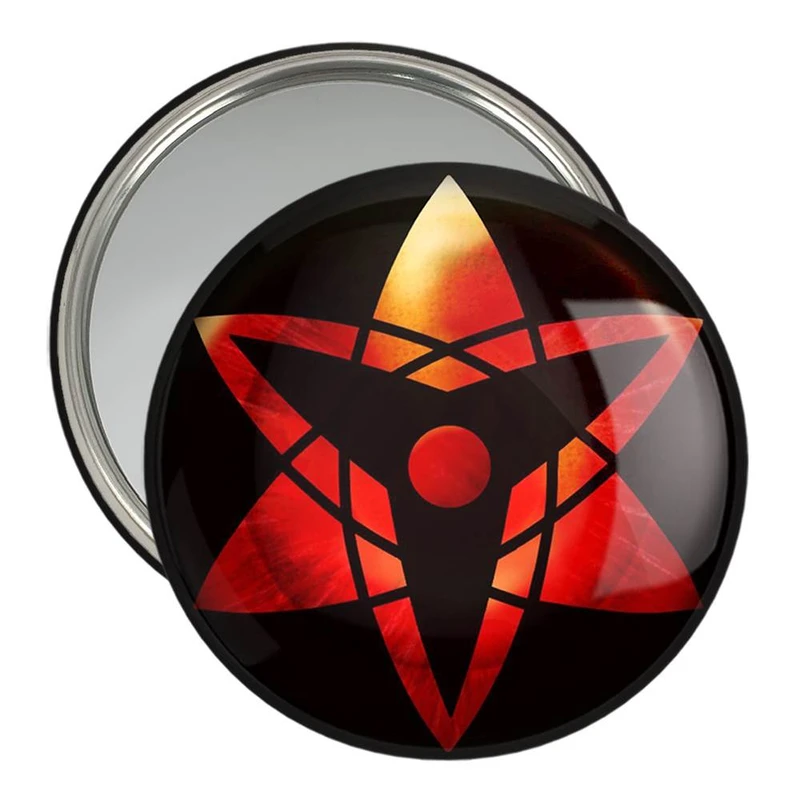 آینه جیبی خندالو مدل انیمه ناروتو شارینگان  کد 10576