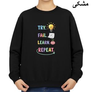سویشرت زنانه مدل نوشته انگیزشی