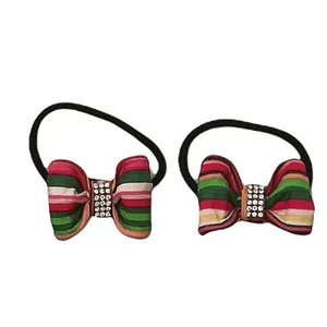 کش مو دخترانه مدل پاپیون  لاکچری بسته 2 عددی
