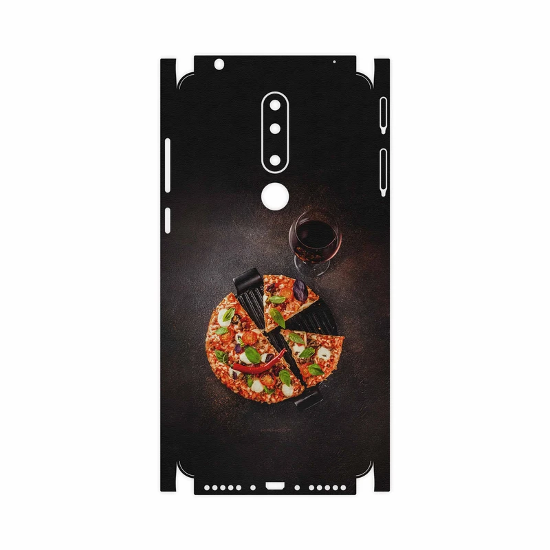 برچسب پوششی ماهوت مدل Pizza-FullSkin مناسب برای گوشی موبایل نوکیا 3.1 Plus
