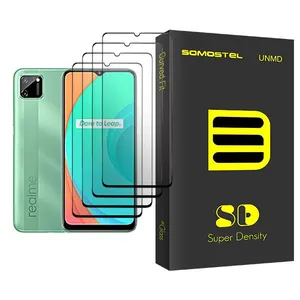 Somastel SD Glass MIX004 Screen Protector For Realme C11 Pack Of 4