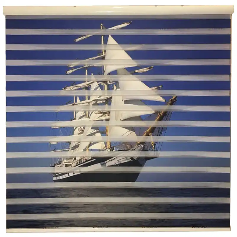 پرده زبرا مدل TD-50 سایز 110x150 سانتی متر