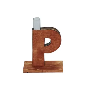 گلدان دکوری مدل حرف P