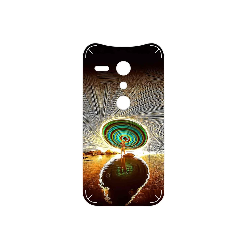 برچسب پوششی ماهوت مدل Night Light Fountain مناسب برای گوشی موبایل موتورولا Moto G