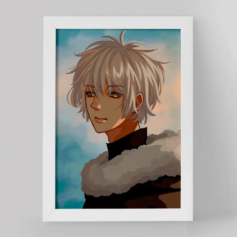 تابلو خندالو مدل فوشی انیمه به تو ای ابدی کد 15680