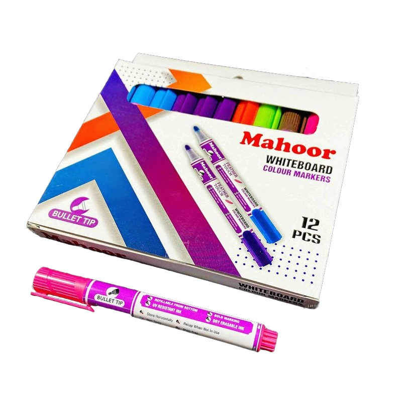 ماژیک وایت برد ماهور کد 20 بسته 12 عددی