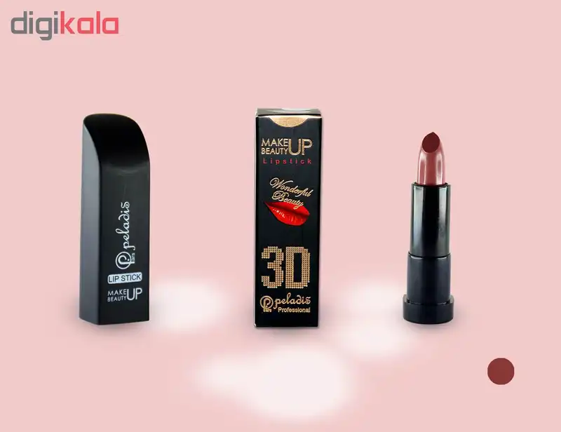 رژ لب جامد پلادیس مدل 3D شماره 301