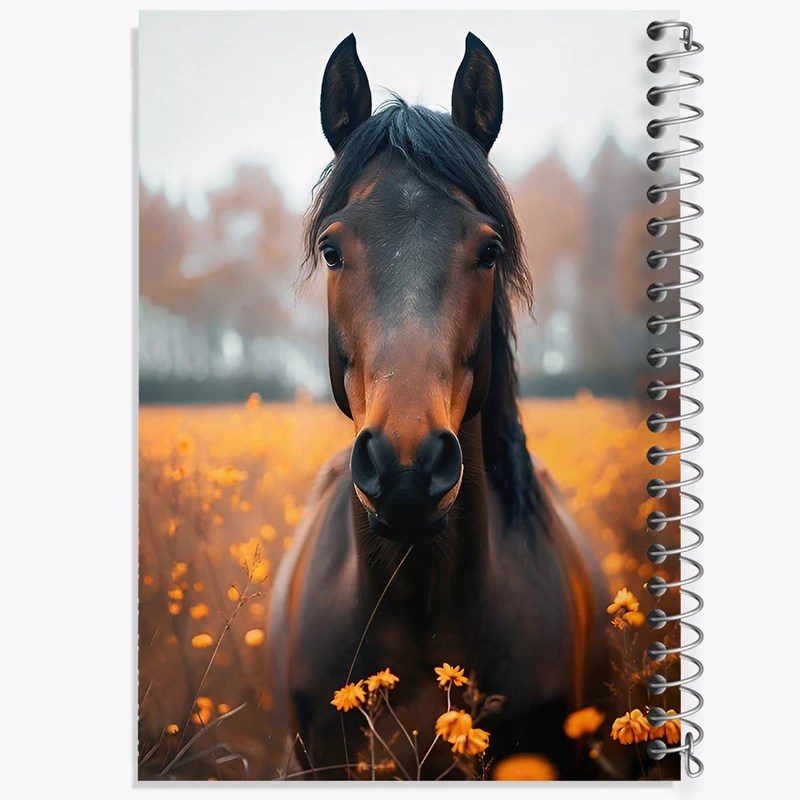 دفتر نقاشی 50 برگ خندالو طرح اسب کد F5897