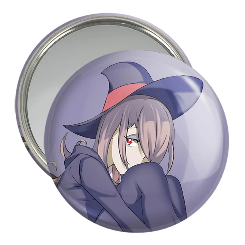 آینه جیبی خندالو مدل سوسی انیمه Little Witch Academia  کد 22859