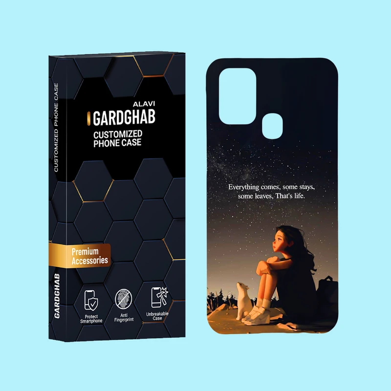 کاور گارد قاب علوی مدل دخترانه مناسب برای گوشی موبایل سامسونگ Galaxy M31