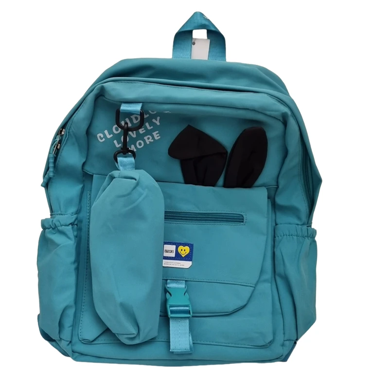 کوله پشتی مدرسه طرح خرگوش مدل 50‌4 به همراه جامدادی