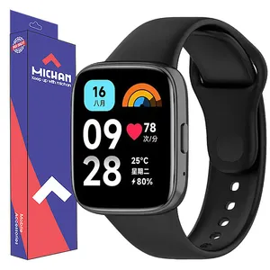 بند میچان مدل Silicone مناسب برای ساعت هوشمند شیائومی Redmi Watch Active 3