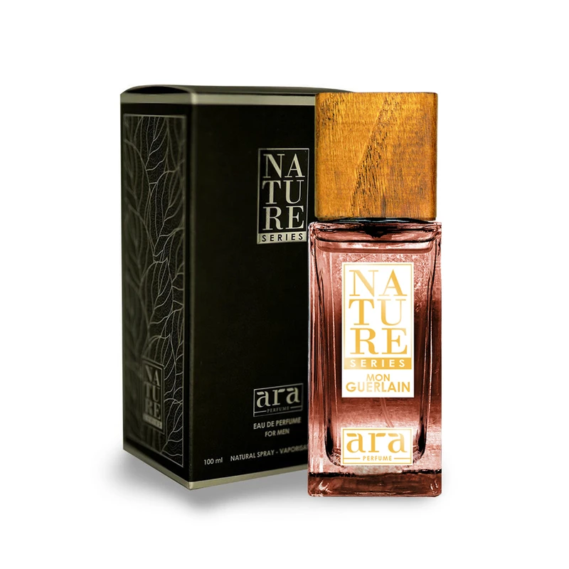 ادوپرفیوم زنانه پرفیوم آرا مدل NATURE MON GUERLAIN با رایحه گرم حجم 100 میلی‌لیتر