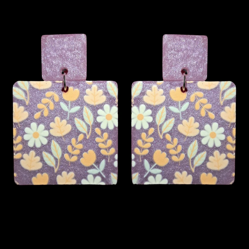 گوشواره زنانه مدل گل ریز کد z45