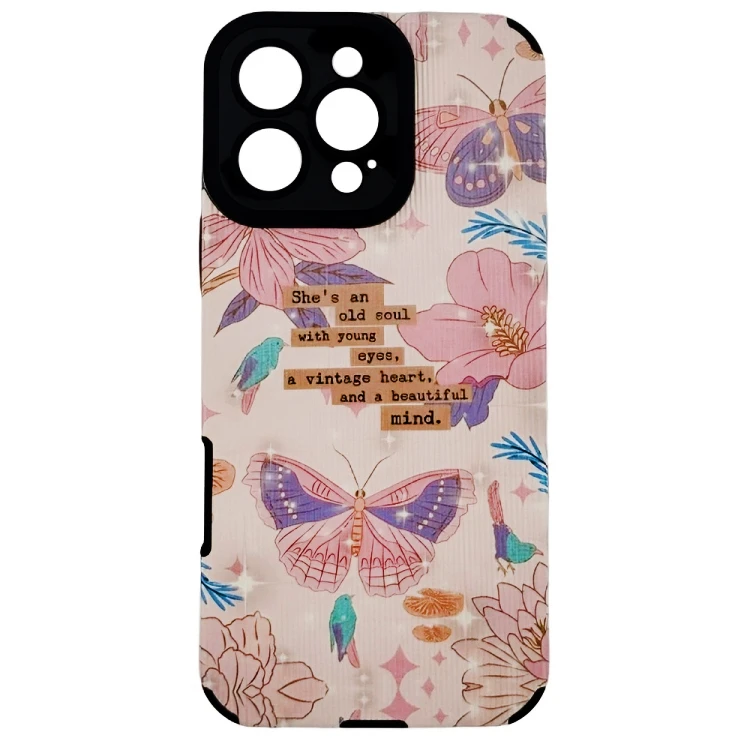 کاور مدل BUTTERFLYMOTTO مناسب برای گوشی موبایل اپل iPhone 15 ProMax