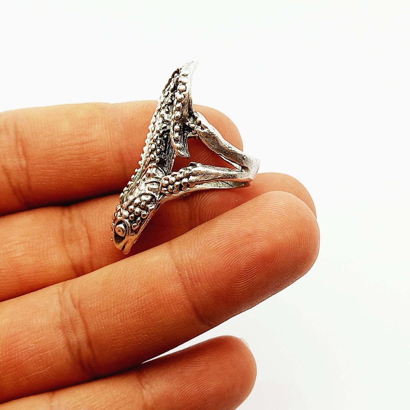 انگشتر مردانه طرح سمندر مدل ورشو 547ANM انگشتر مردانه طرح سمندر مدل ورشو 547ANM