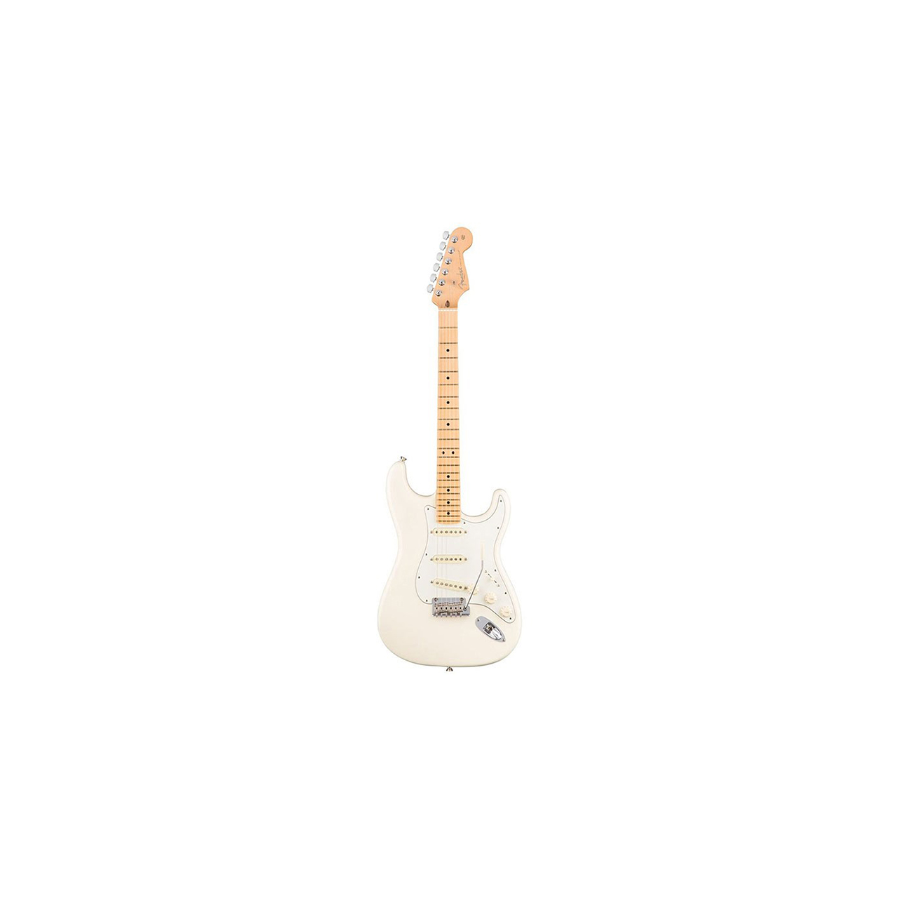 گیتار الکتریک فندر مدل  American Pro Stratocaster Maple Olympic White