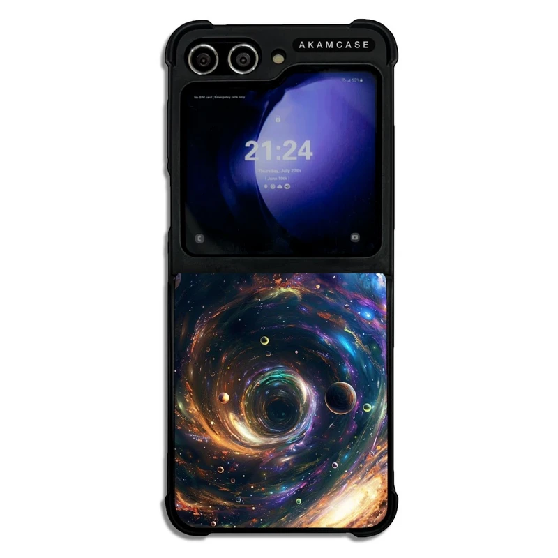 کاور آکام مدل AMC-WSGZFLIP5-ASTRONOMY-6 مناسب برای گوشی موبایل سامسونگ Galaxy Z Flip 5