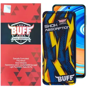 Buff Shock-Shock Glass Screen Protector For Xiaomi Redmi Note 9 Pro Max/Note 9 Pro/Note 9s/Poco M2 Pro
