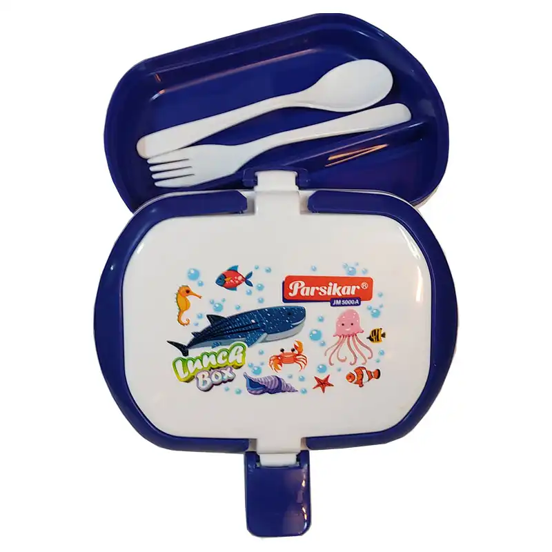 ظرف غذای کودک پارسیکار طرح حیوانات دریایی کد JM5000A