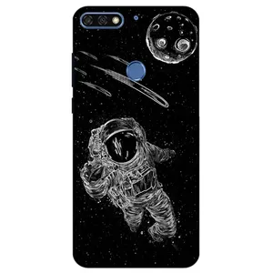 Megafone Astronaut 1368 Cover For Huawei Y7 Prime 2018 / Y7 2018