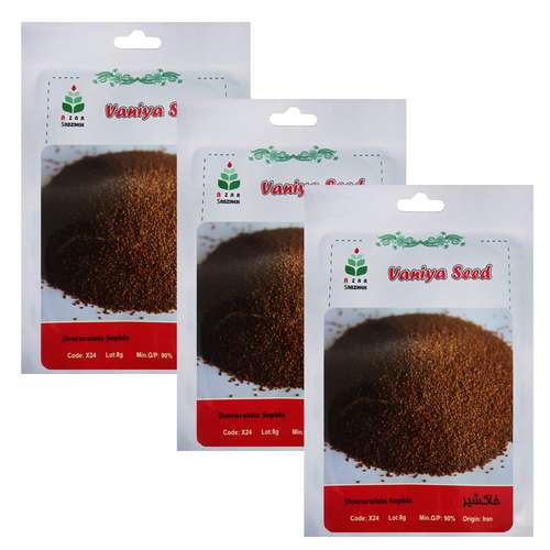 بذر خاکشیر آذر سبزینه مدل BZR-132 بسته 3 عددی