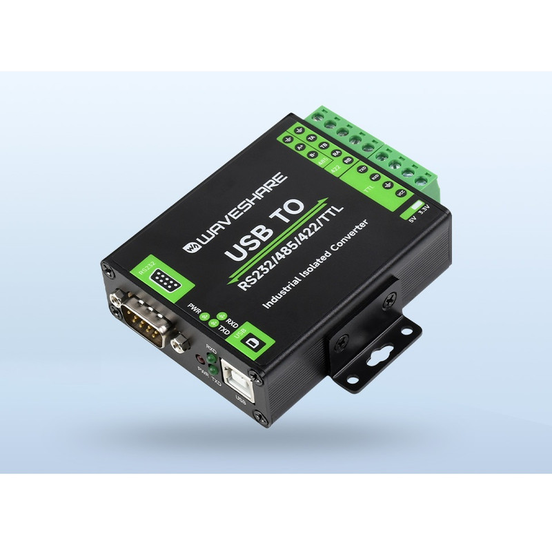 مبدل صنعتی USB به سریال ویوشیر مدل RS232/485/422/TTL